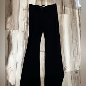 Betabrand Large Long Black Pants.